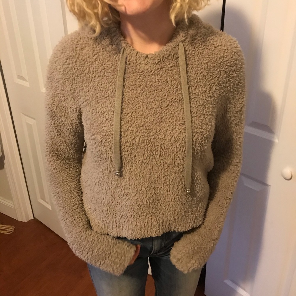 Fuzzy sweatshirt
